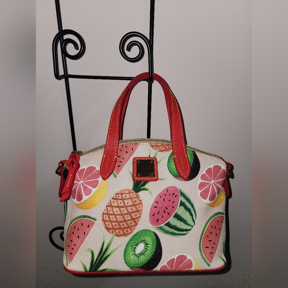 Dooney & Bourke Handbags - Dooney And Bourke Fruits Mini Tote Purse Crossbody Summer Tropical Edition